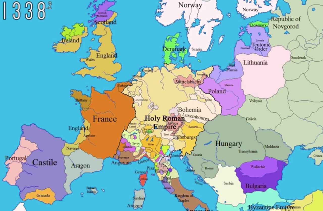 G opolitique historique de l Europe  1000  2000 en cartes  